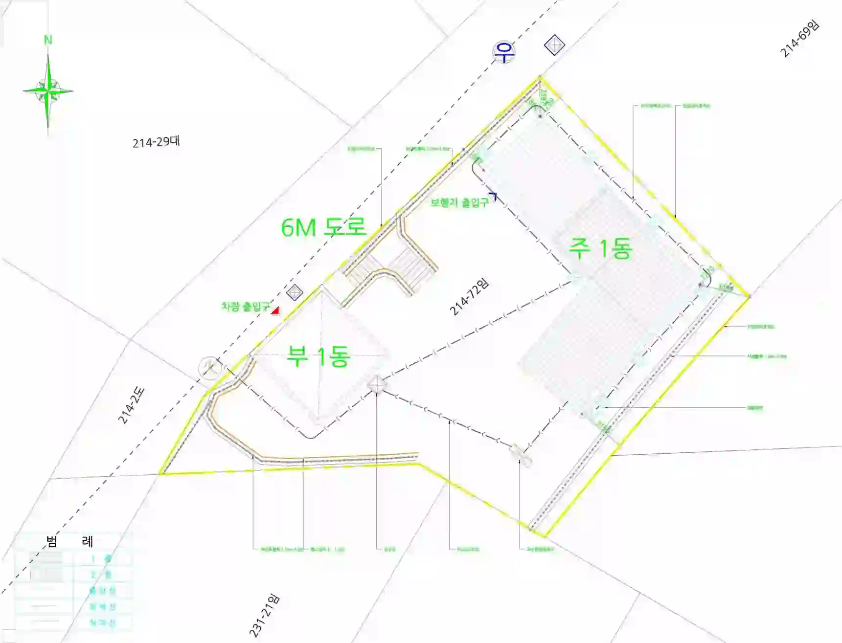 우만동 214-72 배치도 이미지